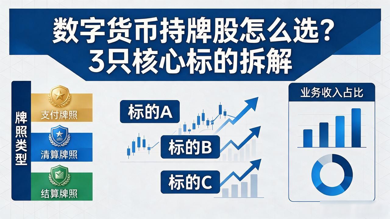 数字货币持牌股怎么选？3只核心标的拆解