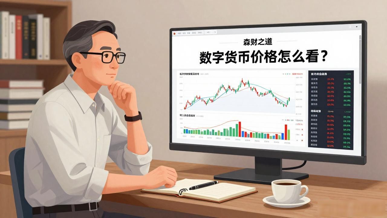 森财之道数字货币价格怎么看？老股民告诉你三个关键点
