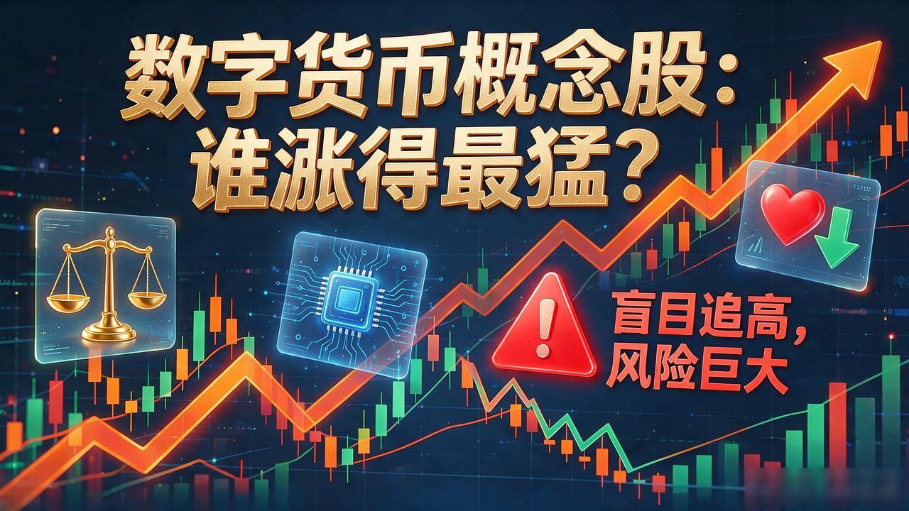 数字货币概念股：谁涨得最猛？