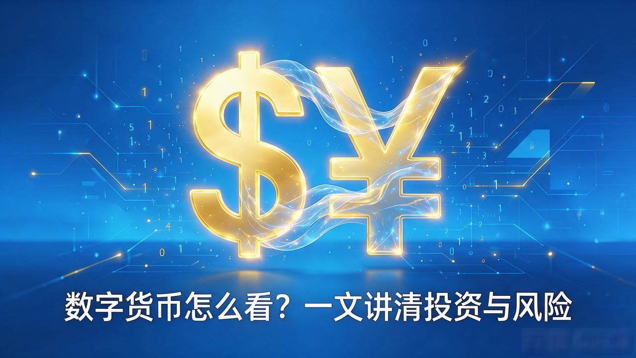 数字货币怎么看？一文讲清投资与风险