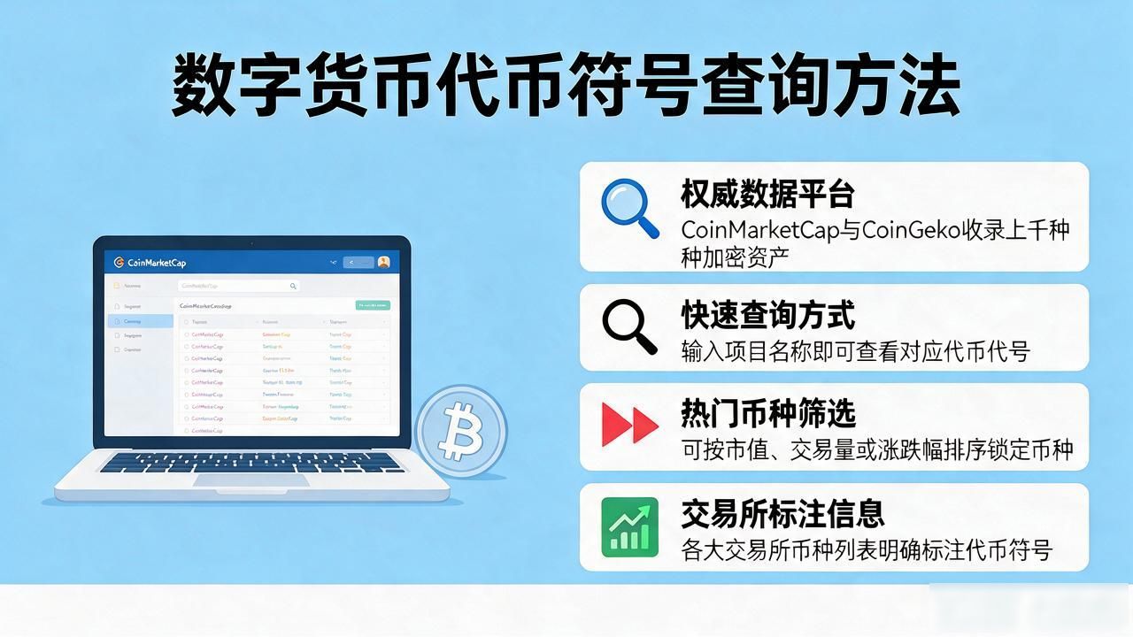 数字货币币种代号怎么看？一文搞懂代币符号