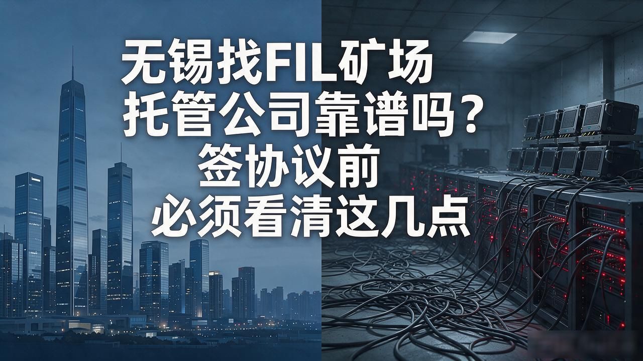 无锡找FIL矿场托管公司靠谱吗？签协议前必须看清这几点