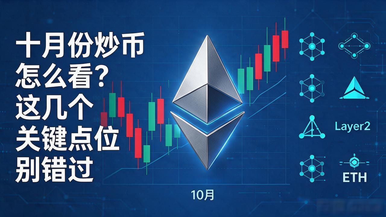 十月份炒币怎么看？这几个关键点位别错过