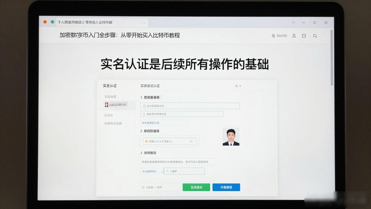 加密数字货币入门全步骤：从零开始买入比特币教程