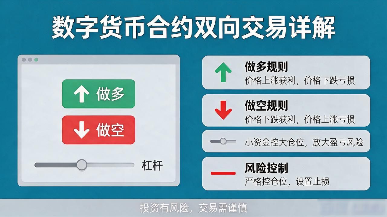 数字货币合约双向交易详解