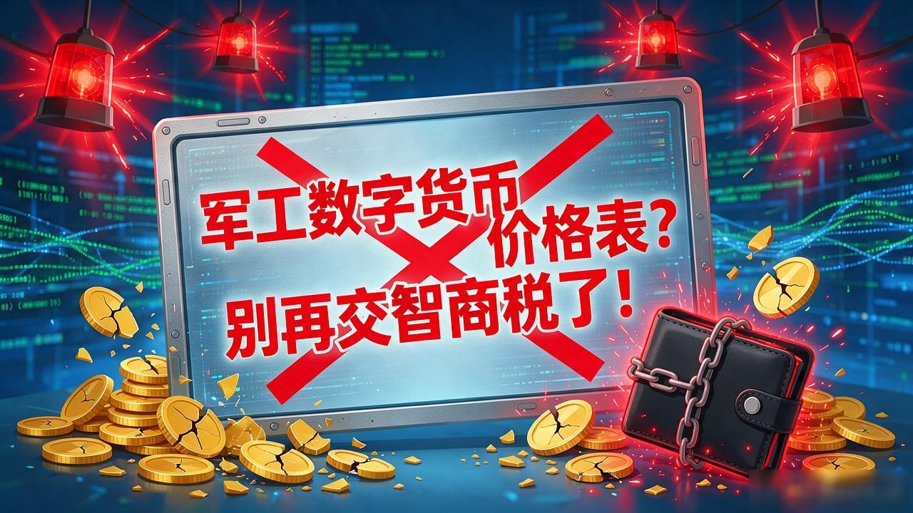 军工数字货币价格表？别再交智商税了！
