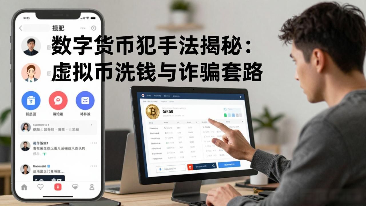数字货币犯罪手法揭秘：虚拟币洗钱与诈骗套路