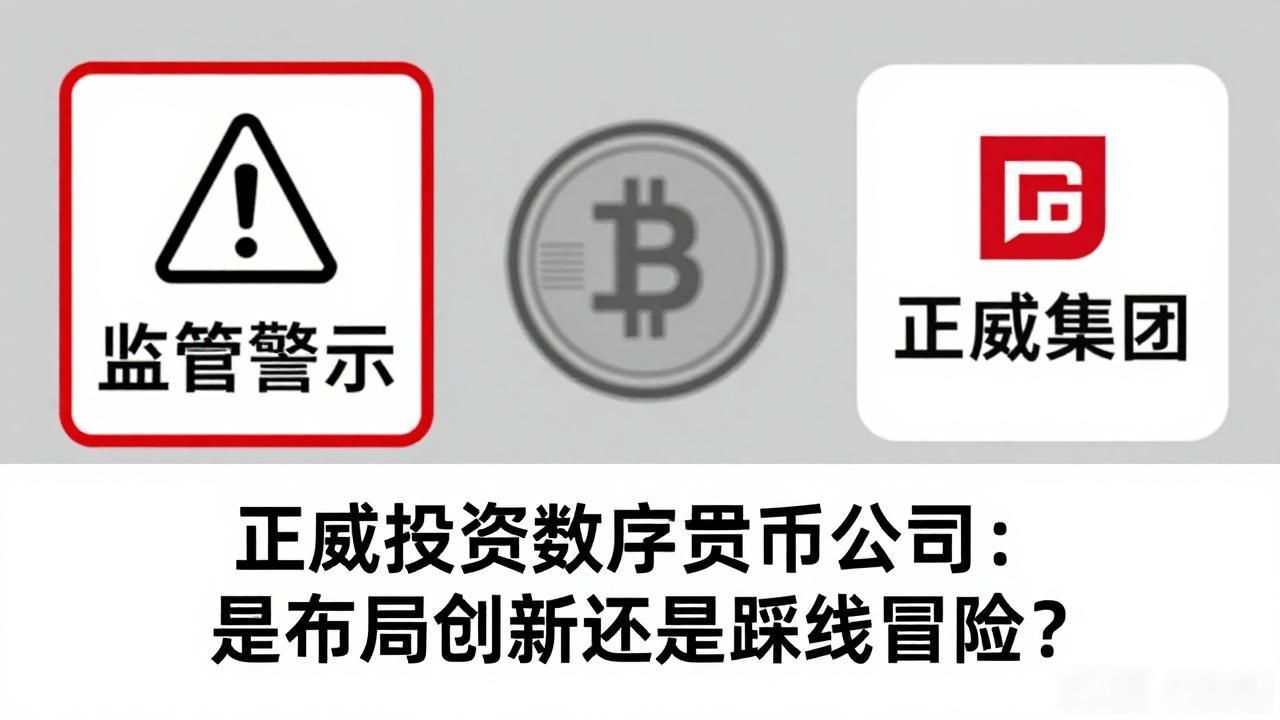 正威投资数字货币公司：是布局创新还是踩线冒险？