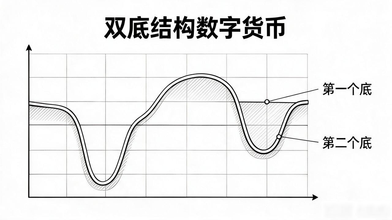 双底结构数字货币：二次探底不破前低，反弹还能上车吗