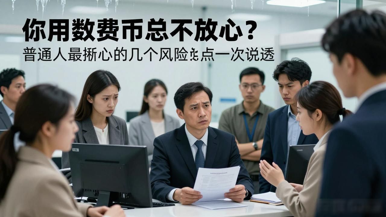 你用数字货币总不放心？普通人最揪心的几个风险点一次说透