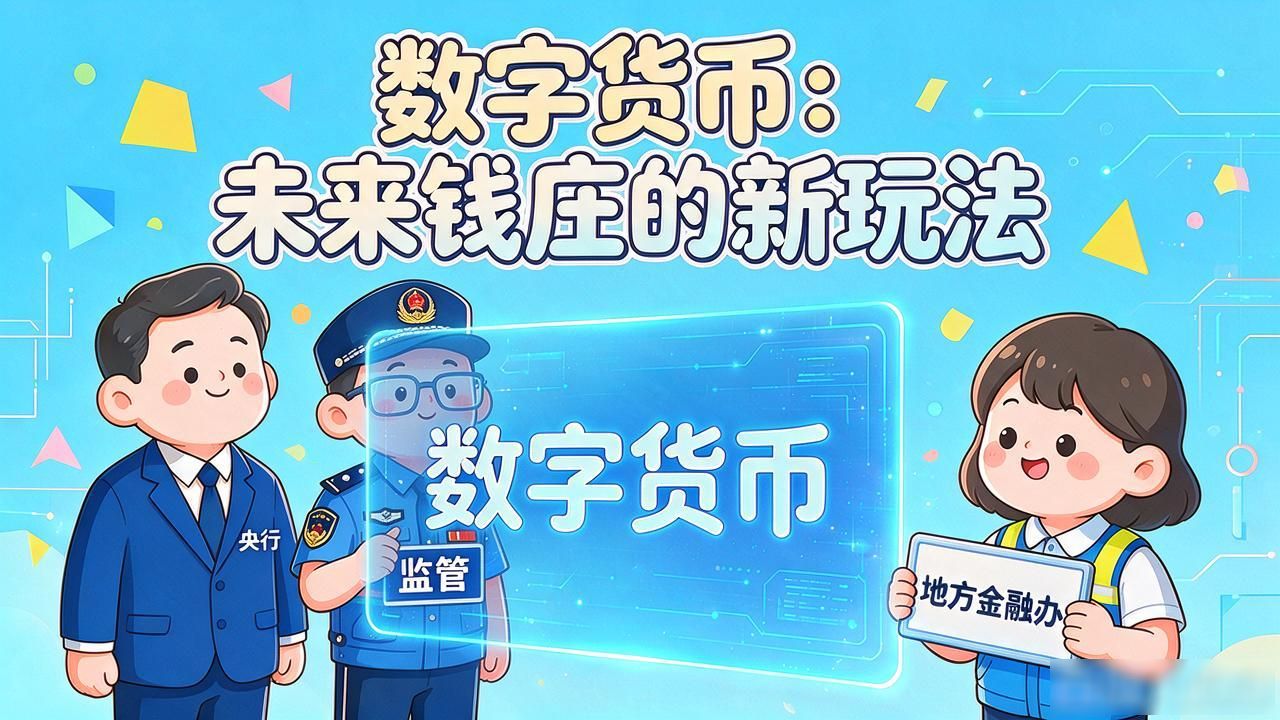 数字货币什么部门管？央行、金融监管局、地方金融办各管一摊