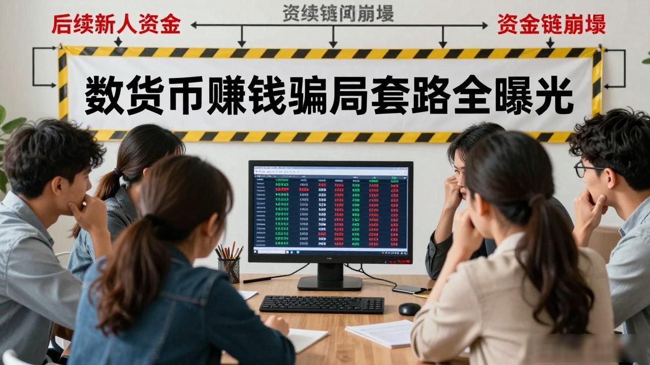 数字货币赚钱骗局套路全曝光，别拿血汗钱开玩笑