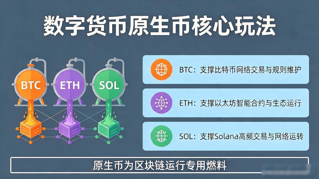 数字货币原生币是什么？一文看懂核心玩法