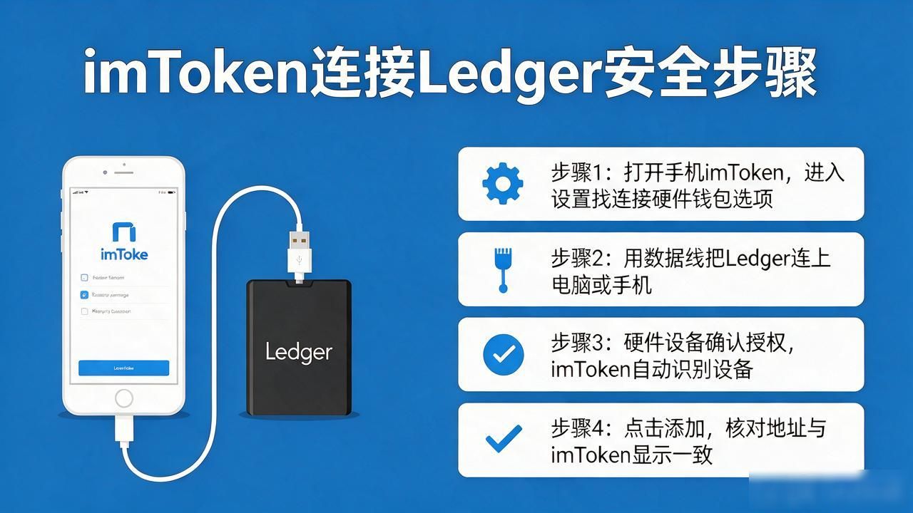 imToken是热钱包并非冷钱包，想安全存币需配硬件设备，下面说清楚正确步骤