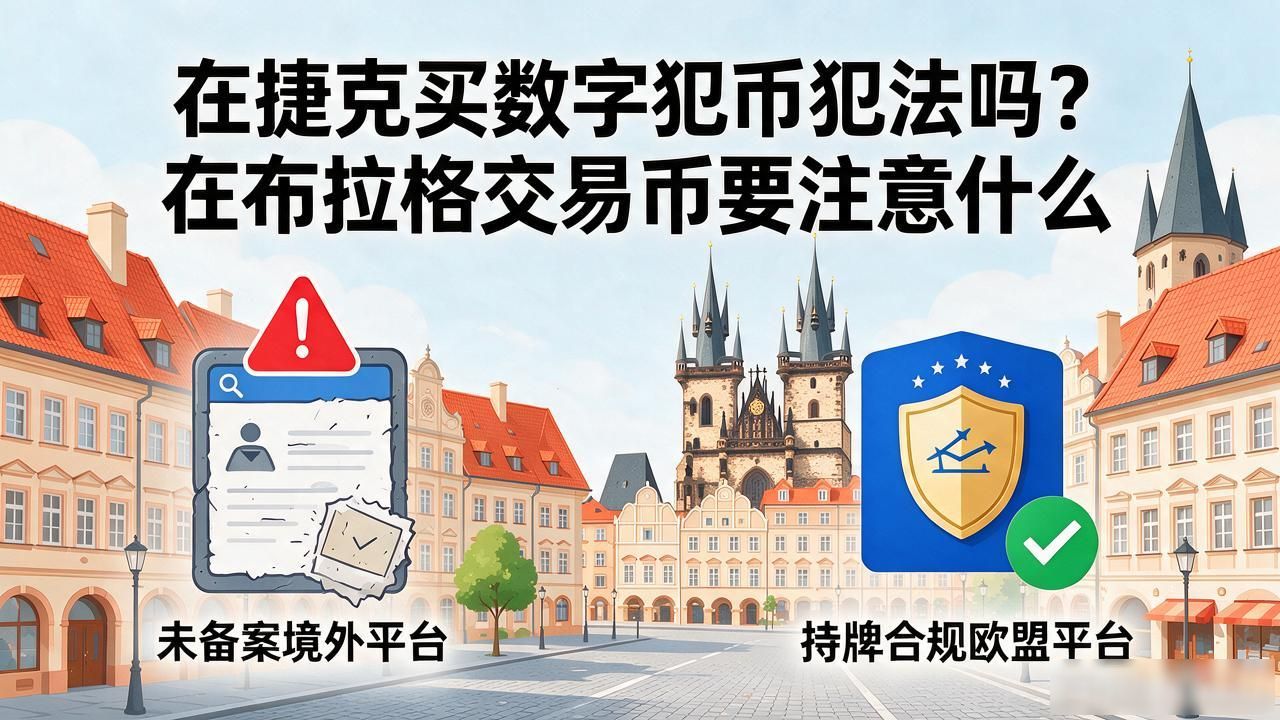 在捷克买数字货币犯法吗？在布拉格交易币要注意什么