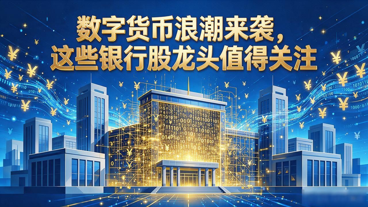 数字货币银行股龙头_数字人民币银行布局_工行建行农行中行数字货币发展