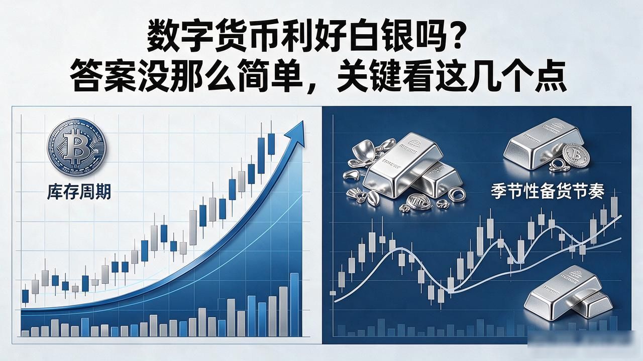 数字货币利好白银吗？答案没那么简单，关键看这几个点
