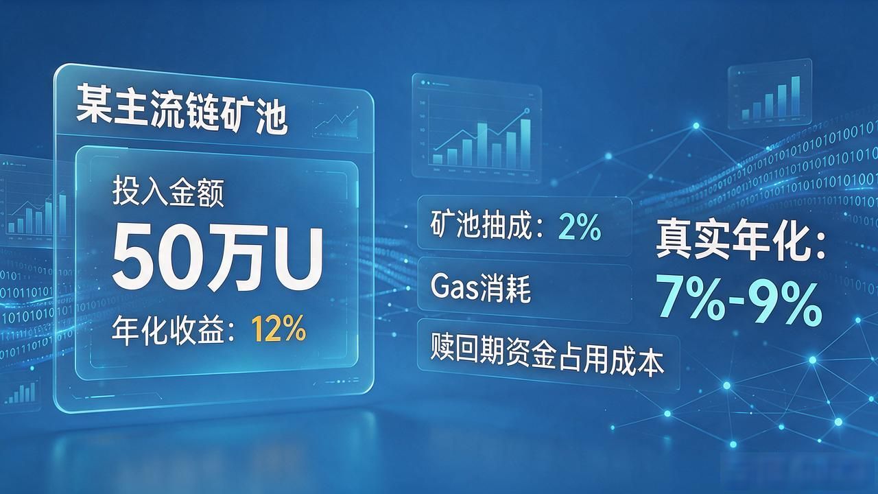 数字货币矿池质押收益到底能赚多少？干了六年矿的来给你算笔明白账