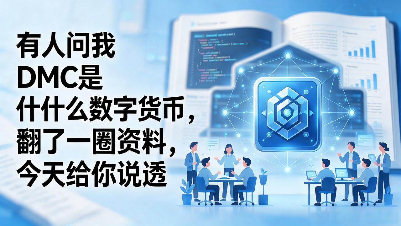有人问我DMC是什么数字货币，翻了一圈资料，今天给你说透