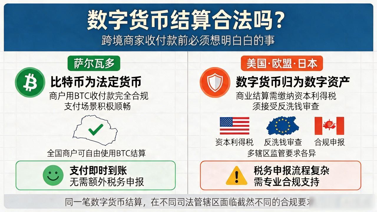 数字货币结算合法吗？跨境商家收付款前必须想明白的事