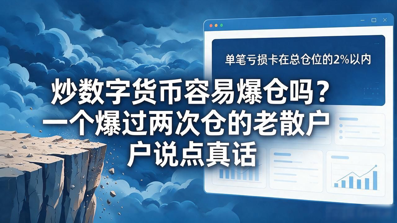 炒数字货币容易爆仓吗？一个爆过两次仓的老散户说点真话