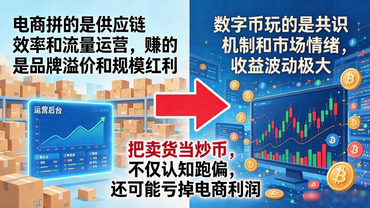 做电商就是搞数字货币？这俩概念千万别混了