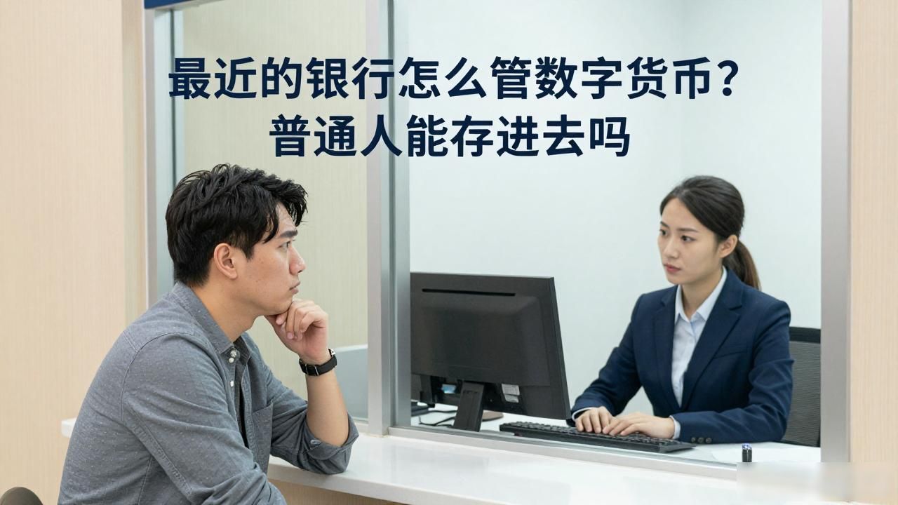 最近的银行怎么管数字货币？普通人能存进去吗