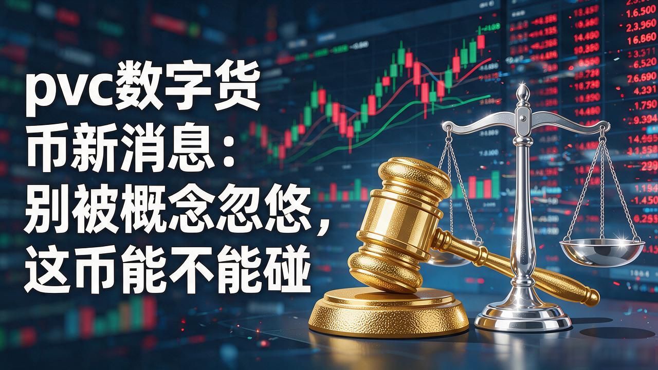 pvc数字货币新消息：别被概念忽悠，这币能不能碰