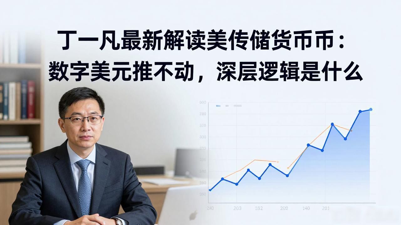 丁一凡最新解读美联储数字货币：数字美元推不动，深层逻辑是什么
