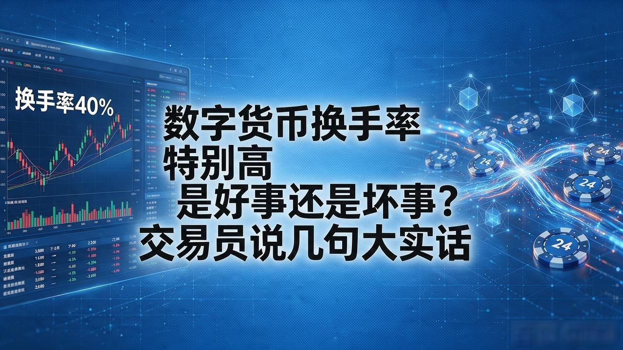 数字货币换手率特别高是好事还是坏事？交易员说几句大实话