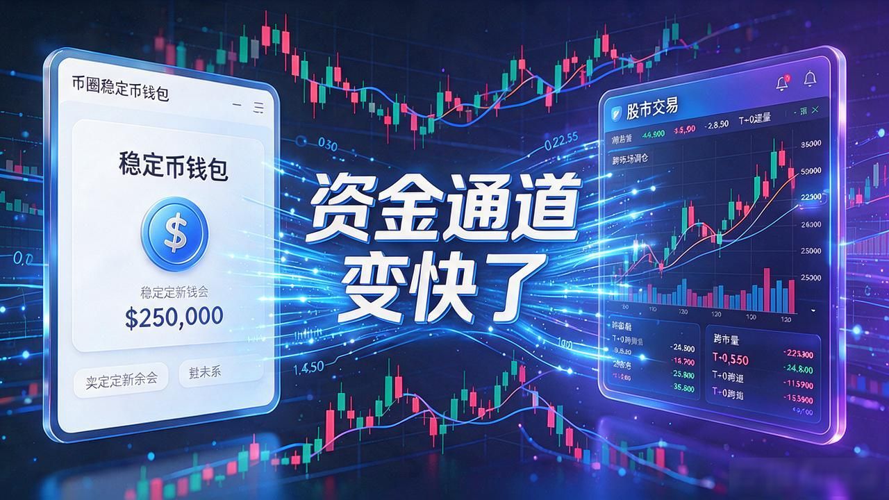 数字货币加速股票，到底在加速什么
