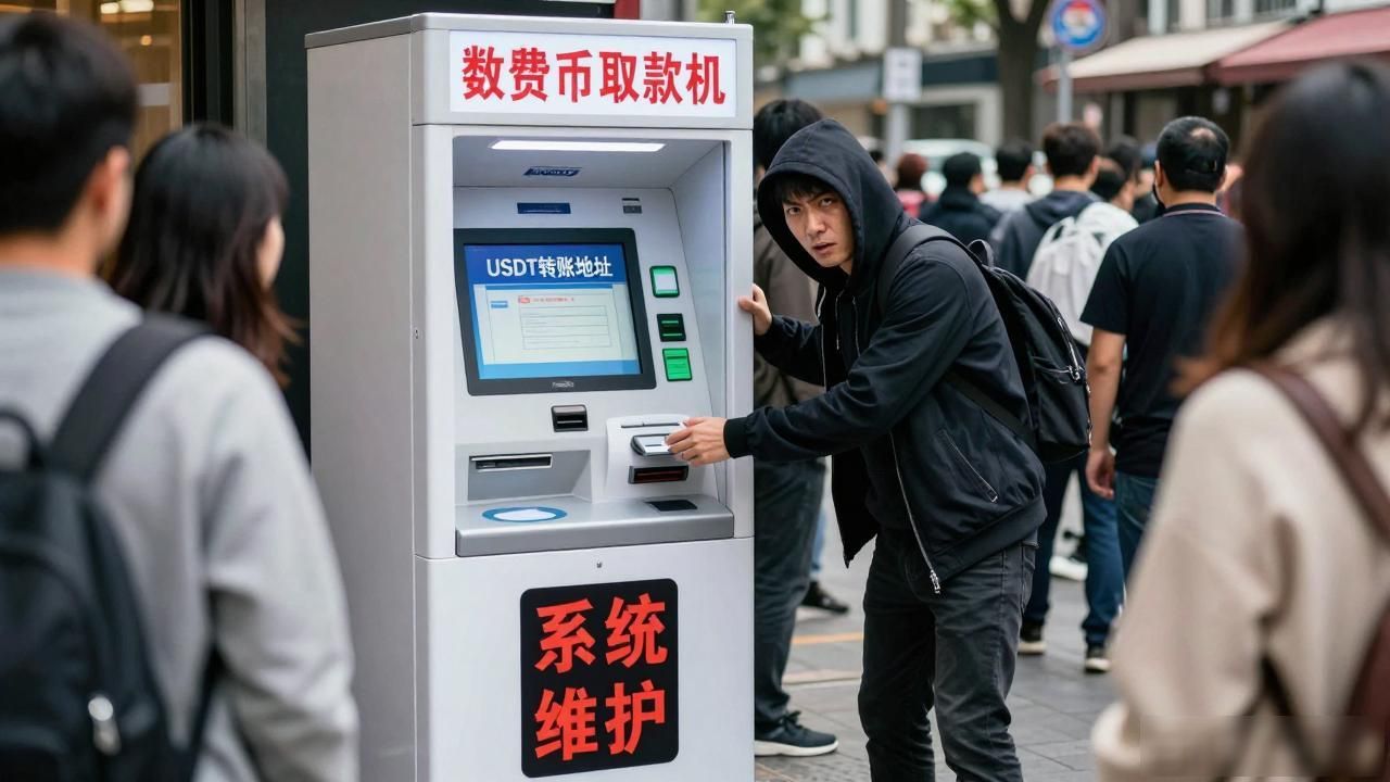 街头比特币ATM提现陷阱_数字货币取款机真假_数字货币取款机骗局