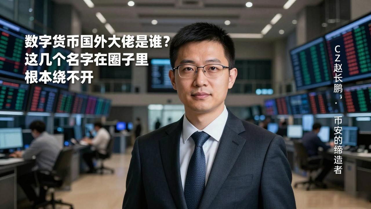 数字货币国外大佬是谁？这几个名字在圈子里根本绕不开