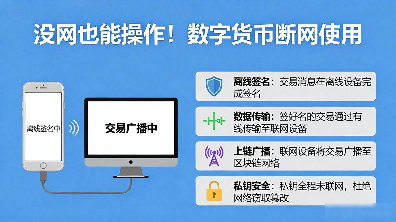 加密货币离线资产管理技能_数字货币断网使用_数字货币断网使用方法