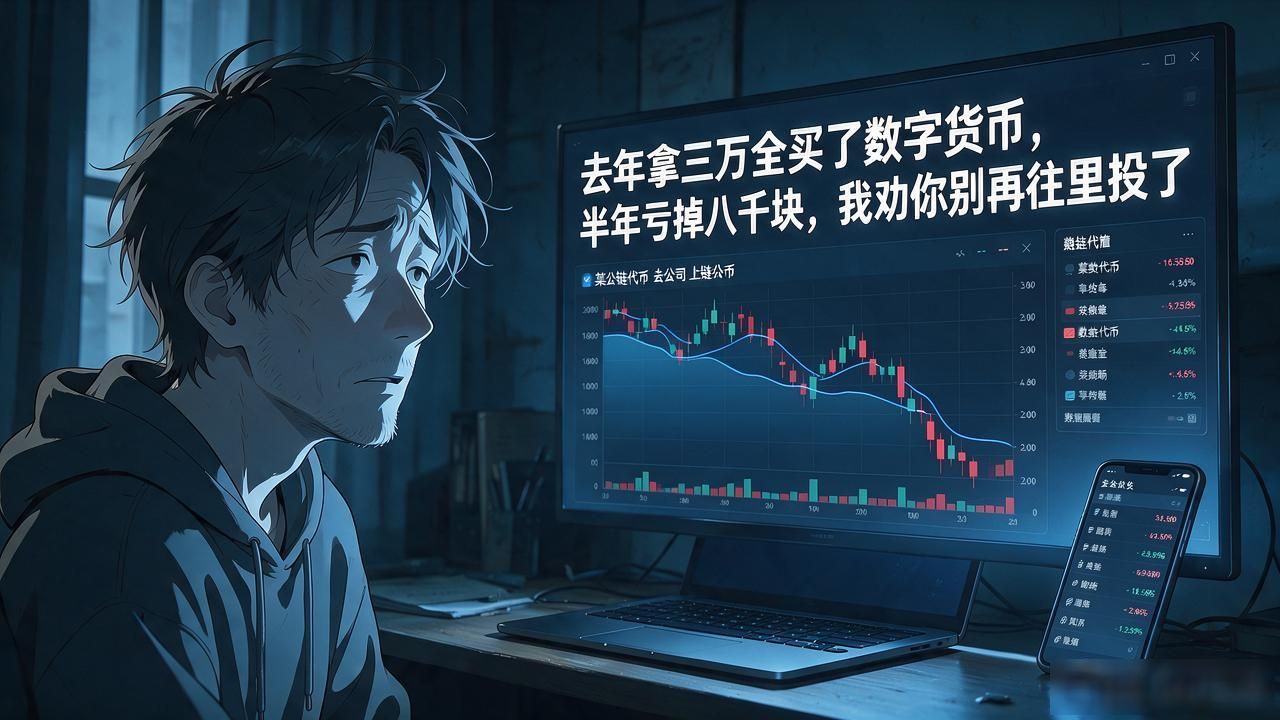 数字货币not怎么样_散户盲目跟风亏损教训_数字货币投资风险警示