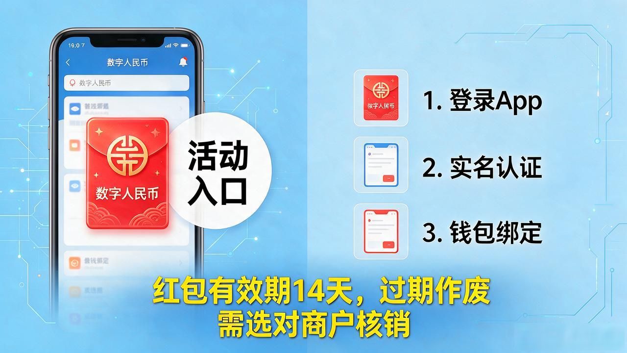 6月数字人民币红包怎么领，最新兑换规则和使用范围一篇讲清